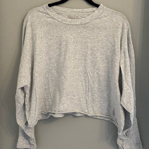 Free People Movement Inspire Layer Tee - Size M - Grey - Picture 1 of 4